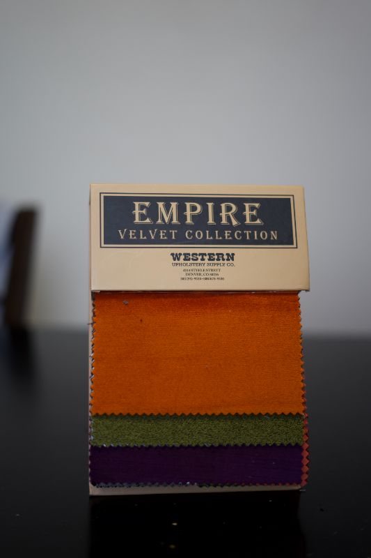 Empire: Velvet Collection fabric
